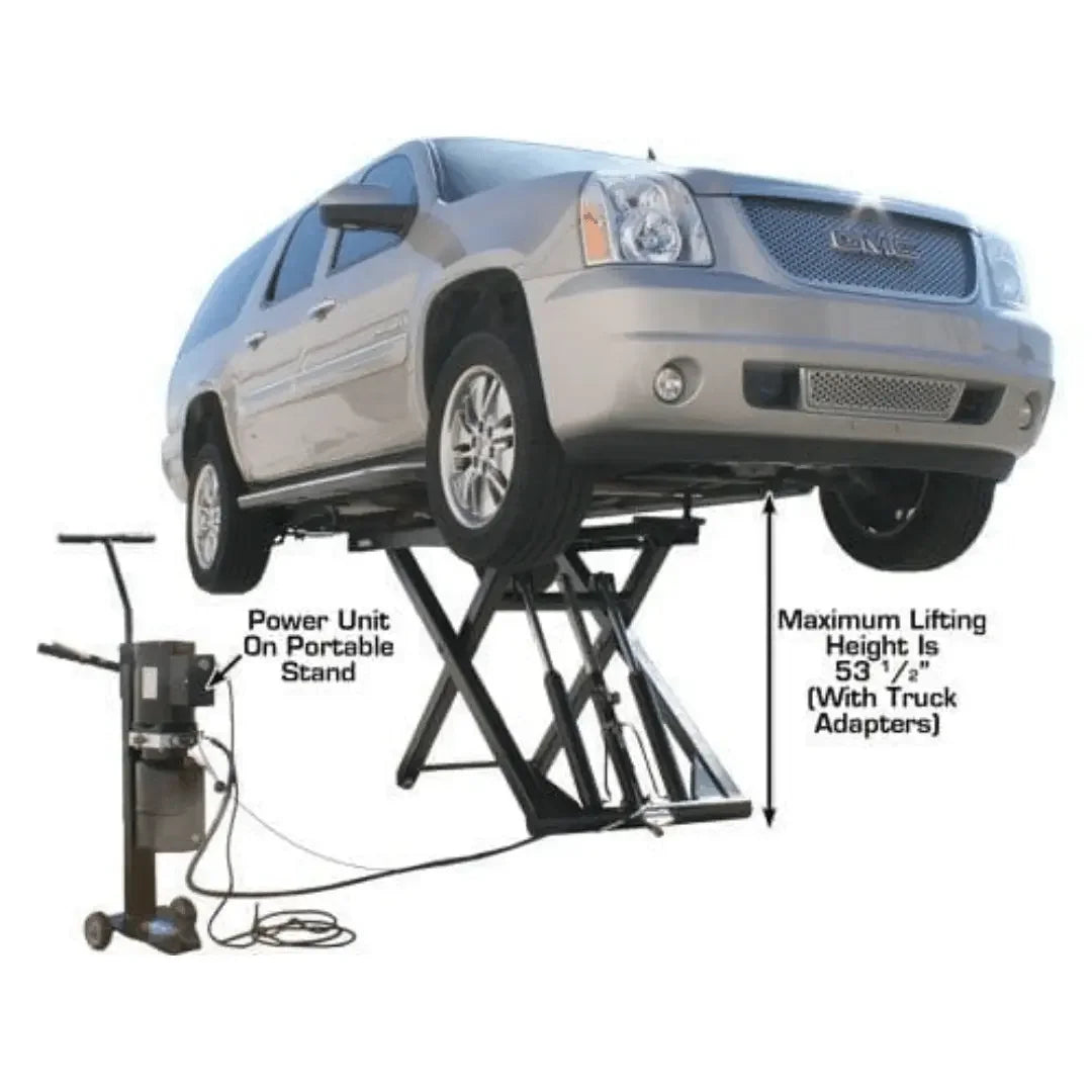 Atlas 6MR Portable Mid-Rise Scissor Lift 6,000 lb Capacity