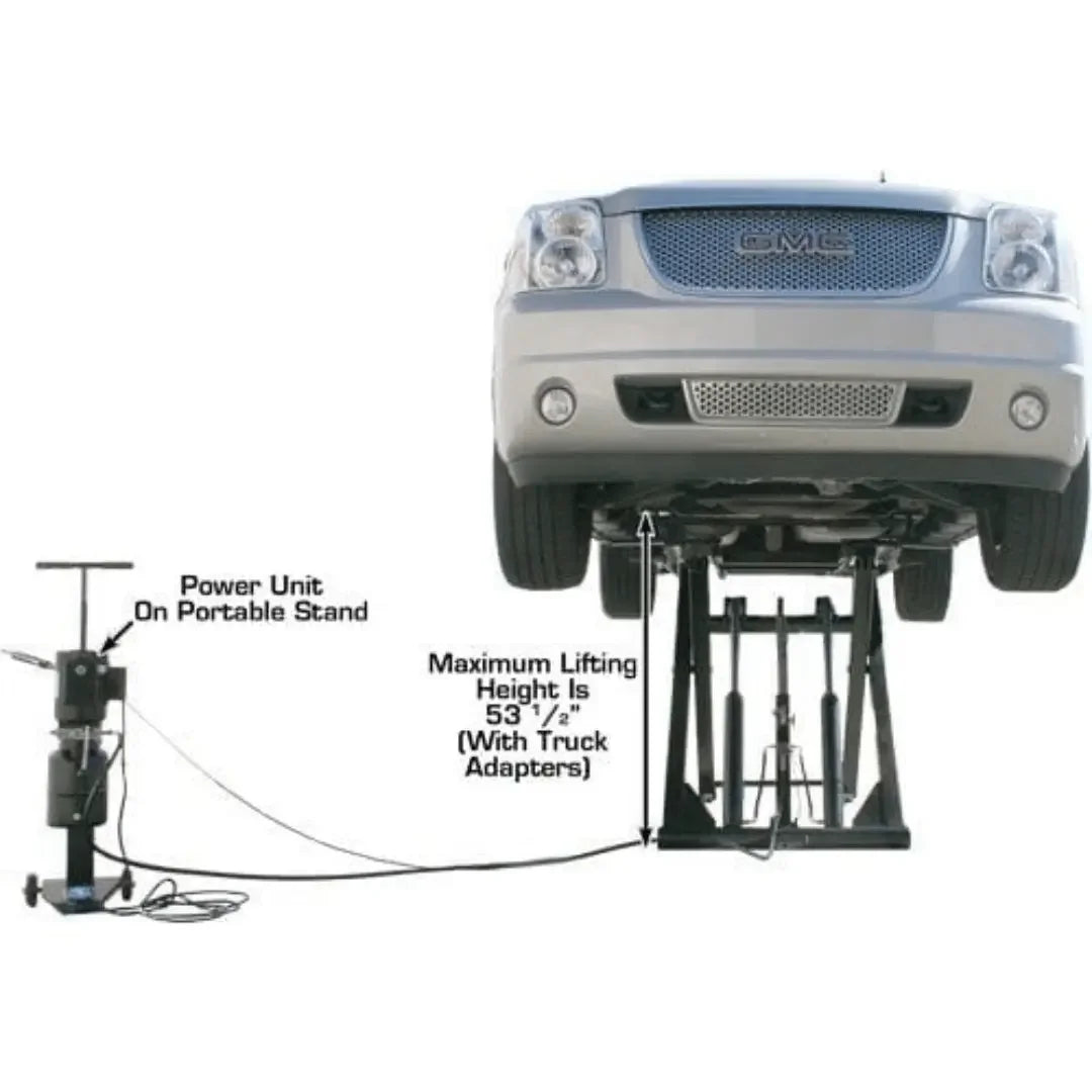 Atlas 6MR Portable Mid-Rise Scissor Lift 6,000 lb Capacity