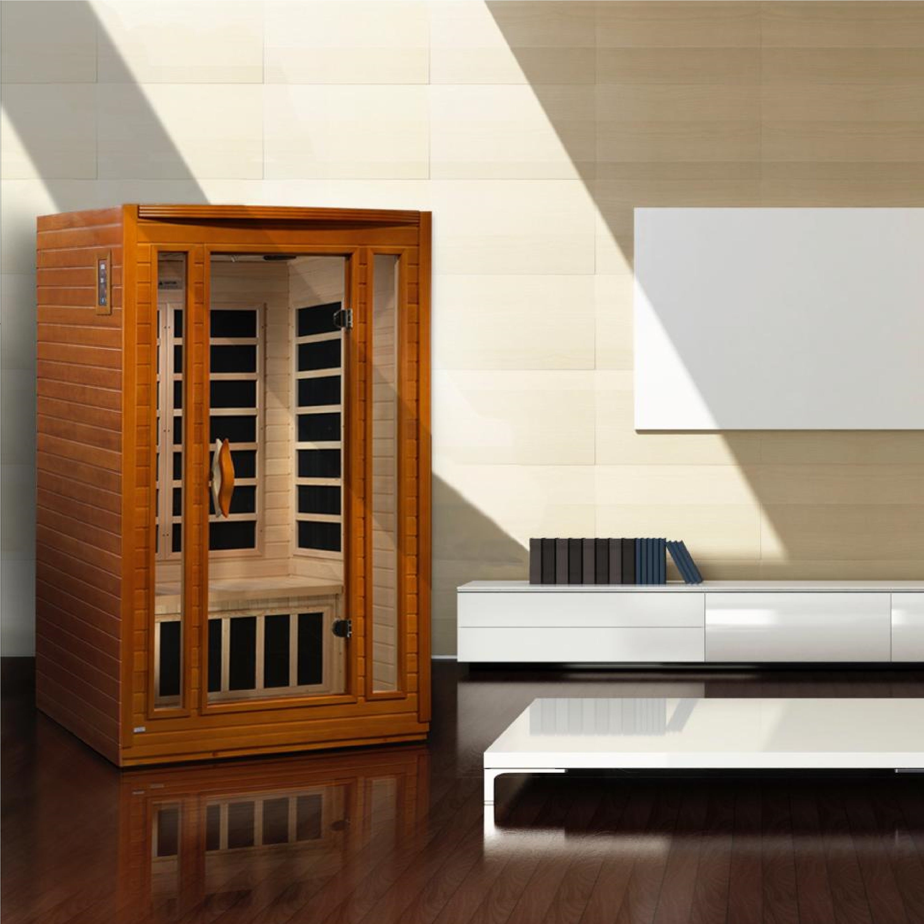 Dynamic "San Marino" 2 Person Low EMF FAR IR Sauna (DYN-6206-01)