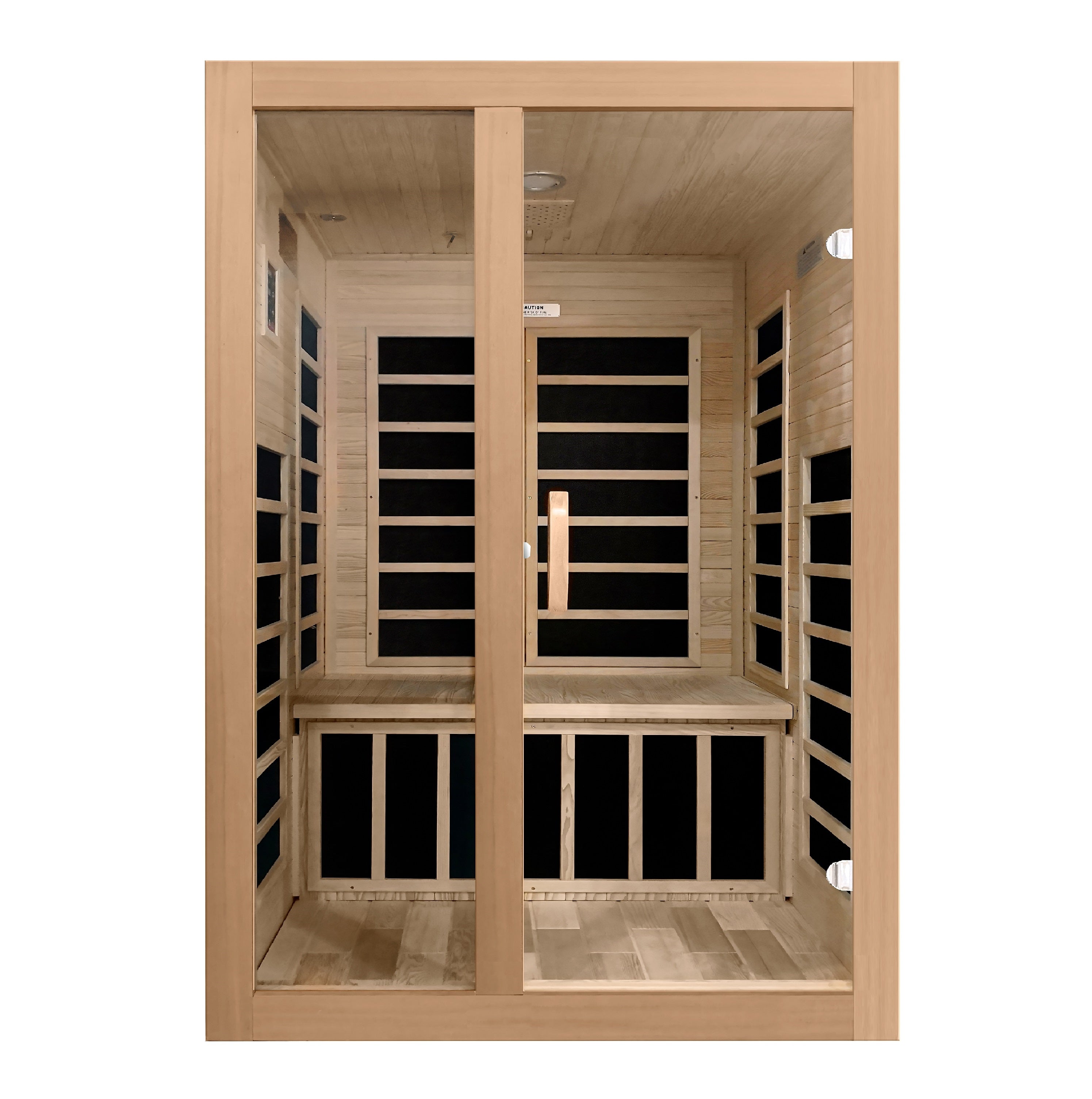Dynamic "Santiago" 2 Person Low EMF FAR IR Sauna (DYN-6209-01)