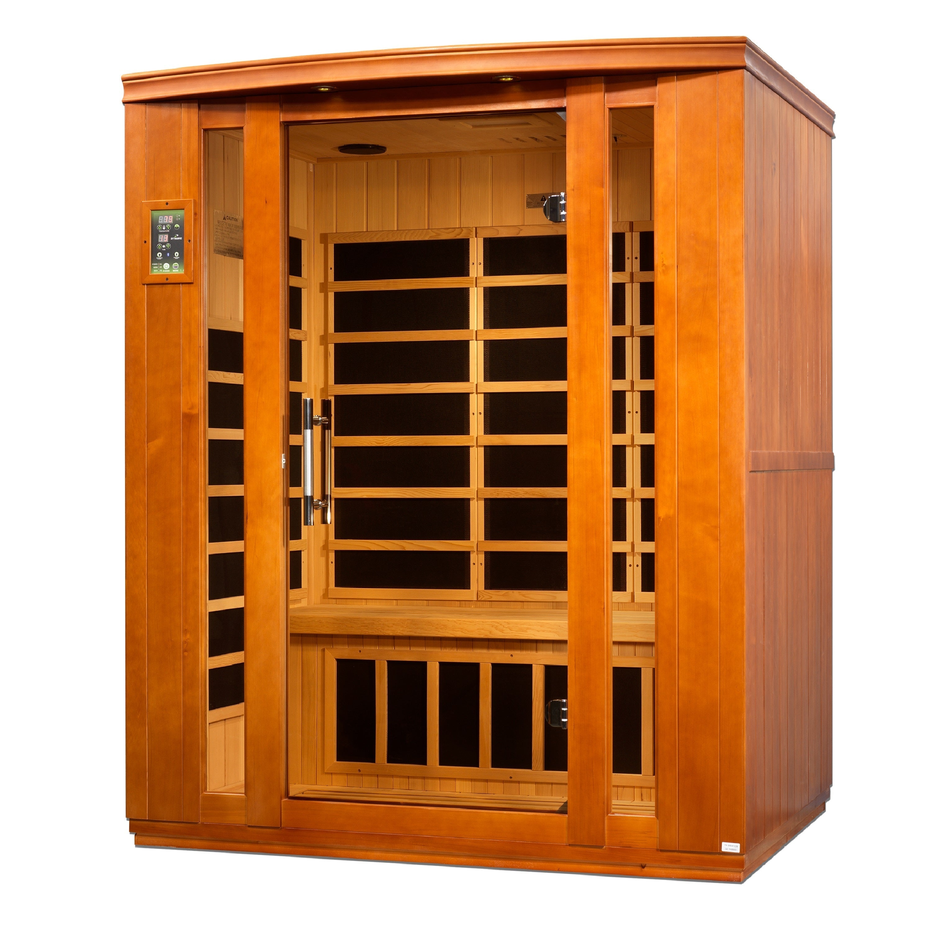 Dynamic "Bellagio" 3 Person Low EMF FAR IR Sauna (DYN-6306-01 / DYN-6306-02)