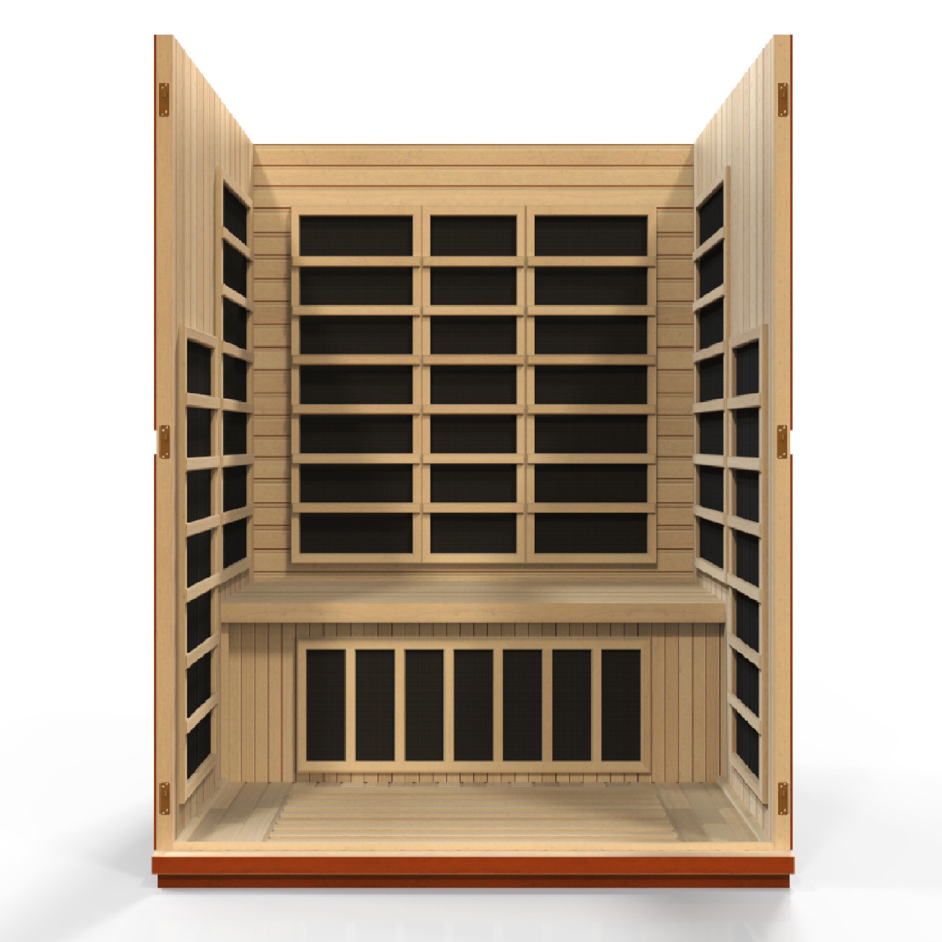 Dynamic "Bellagio" 3 Person Low EMF FAR IR Sauna (DYN-6306-01 / DYN-6306-02)
