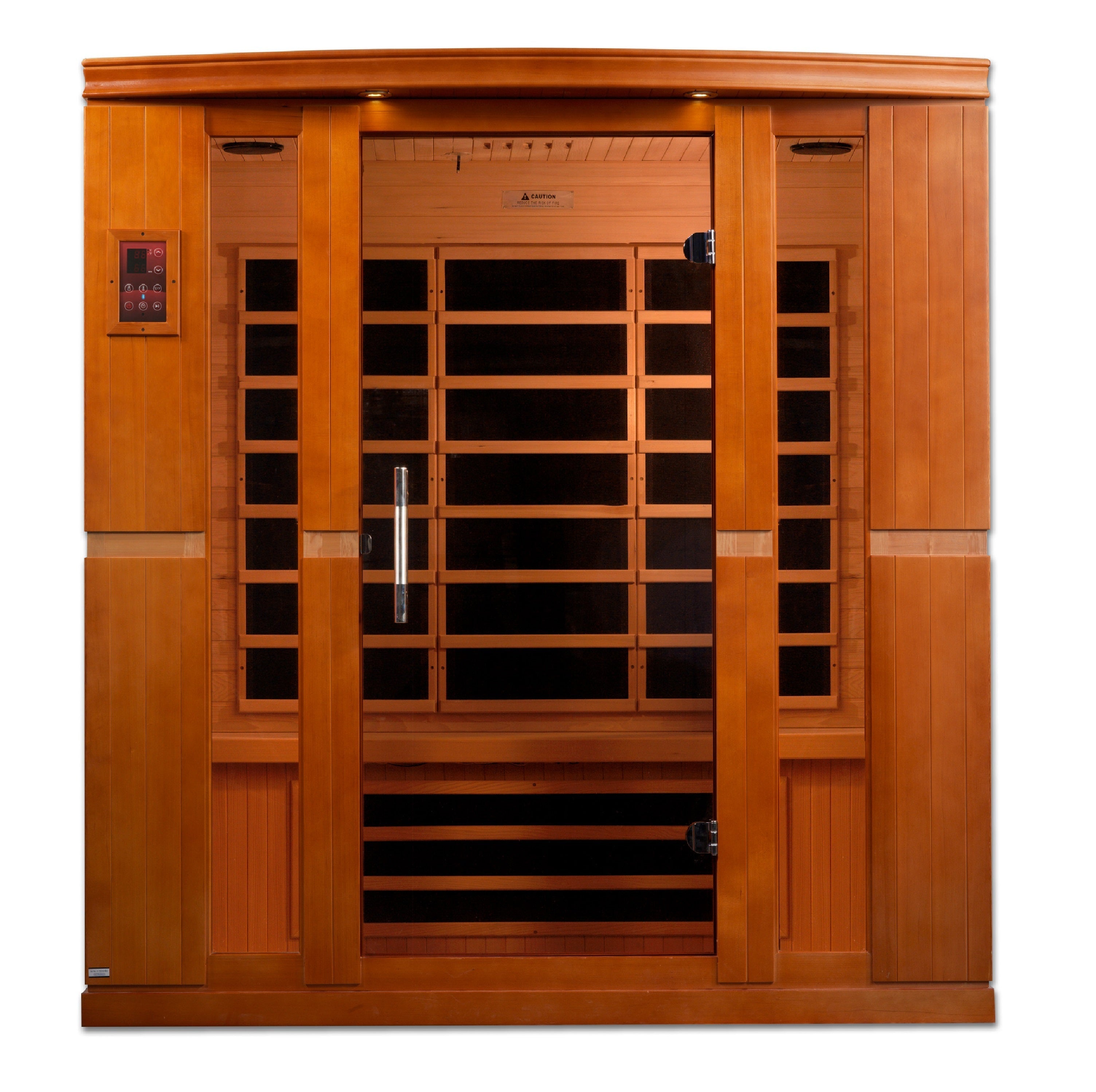 Dynamic "Bergamo" 4 Person Low EMF FAR IR Sauna (DYN-6440-01)