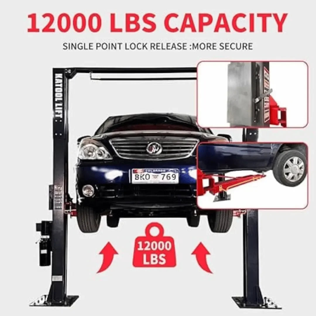 Katool KT-AM120SD 12,000lbs 2 Post Auto Lift